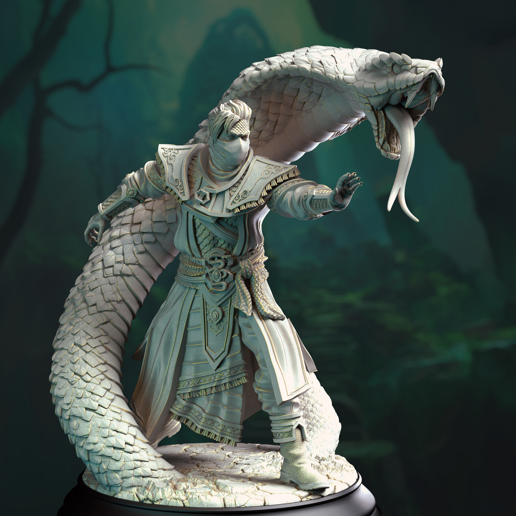Yuan-Ti Snake Conjurer - Yin Zhu